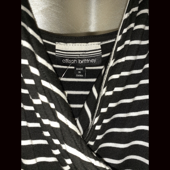 2/$20 Striped A-Line Knit Dress - Picture 4 of 5